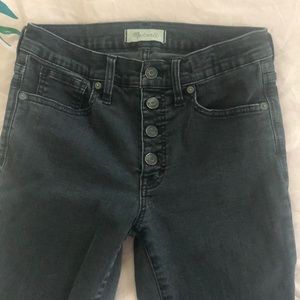 Madewell nine inch high rise skinny